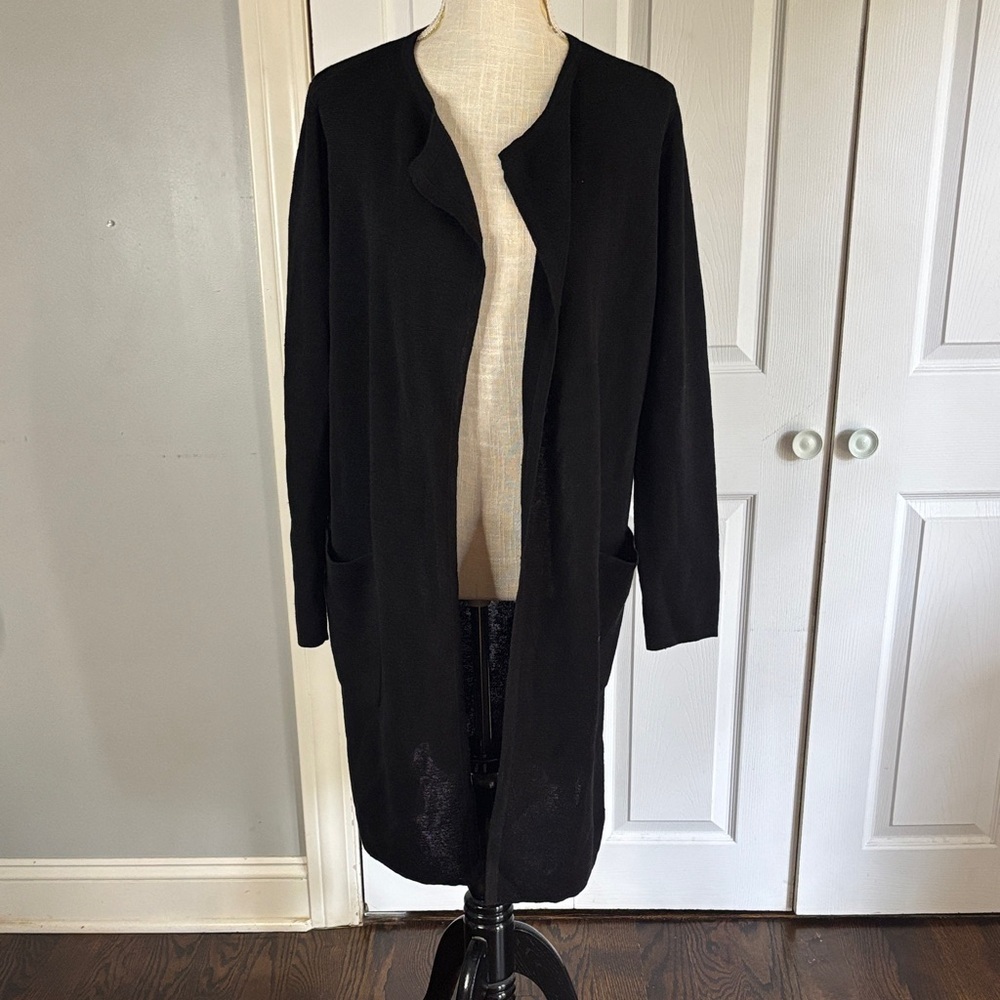 J. Crew Black Trench Cardigan  for Women
